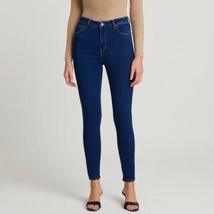 Acne Studios Jet Skinny Jeans Women’s Size 25 Blue Mid Rise Eighties Wash Denim